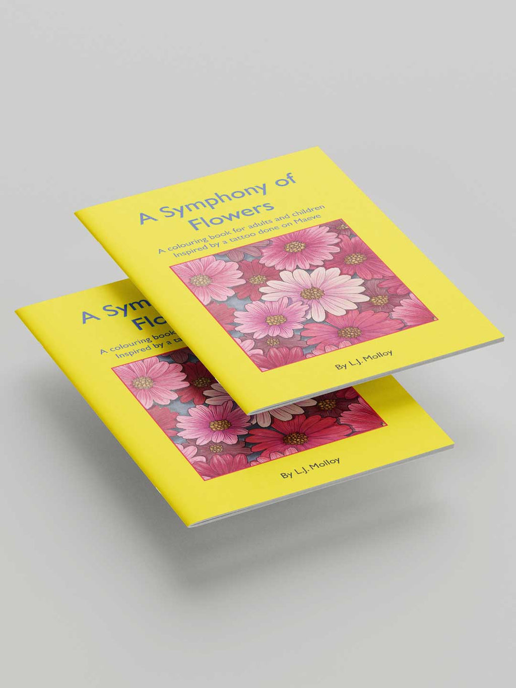 A Symphony of Flowers Colouring Book