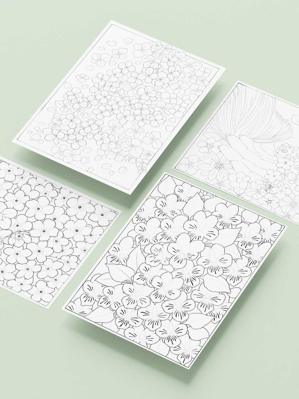 A Symphony of Flowers Loose Leaf Folders