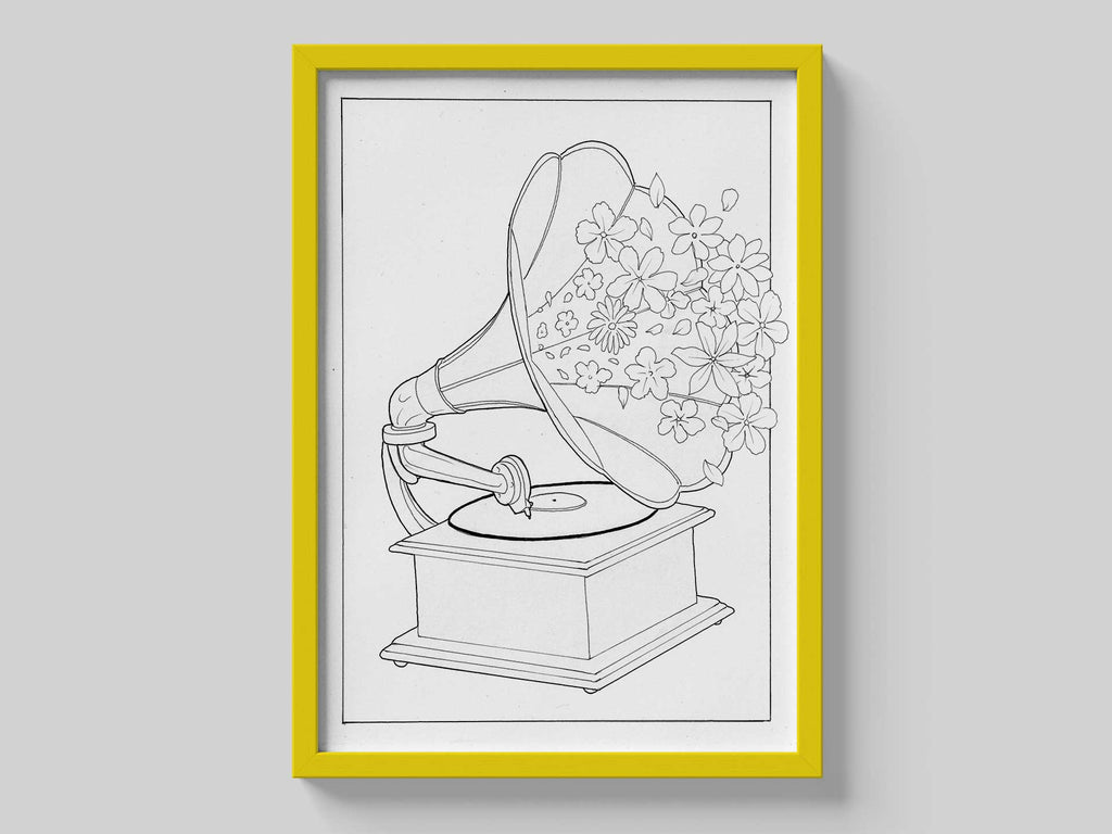A Symphony of Flowers A2 Prints