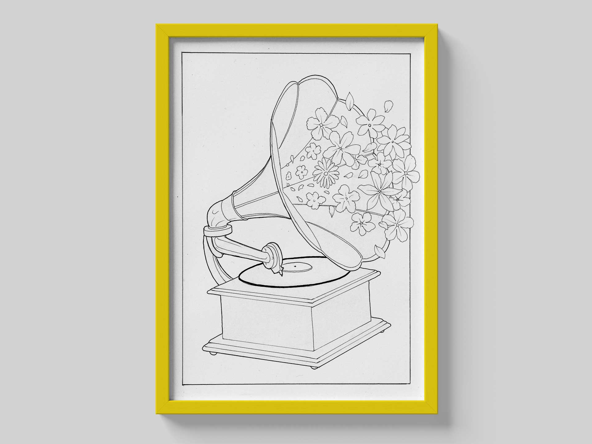 A Symphony of Flowers A2 Prints