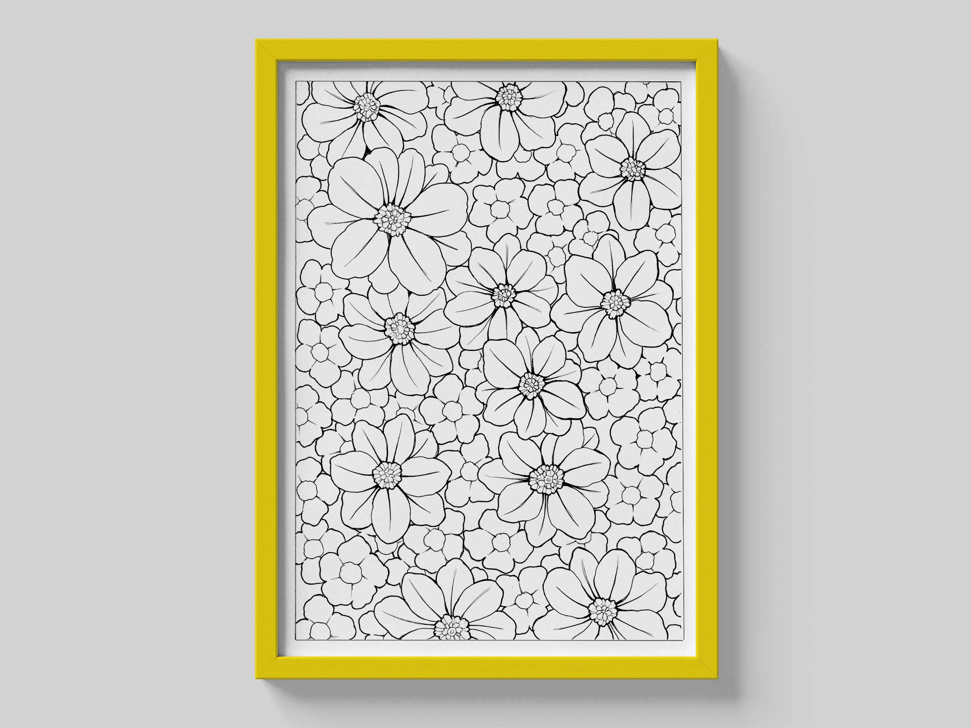 A Symphony of Flowers A2 Prints