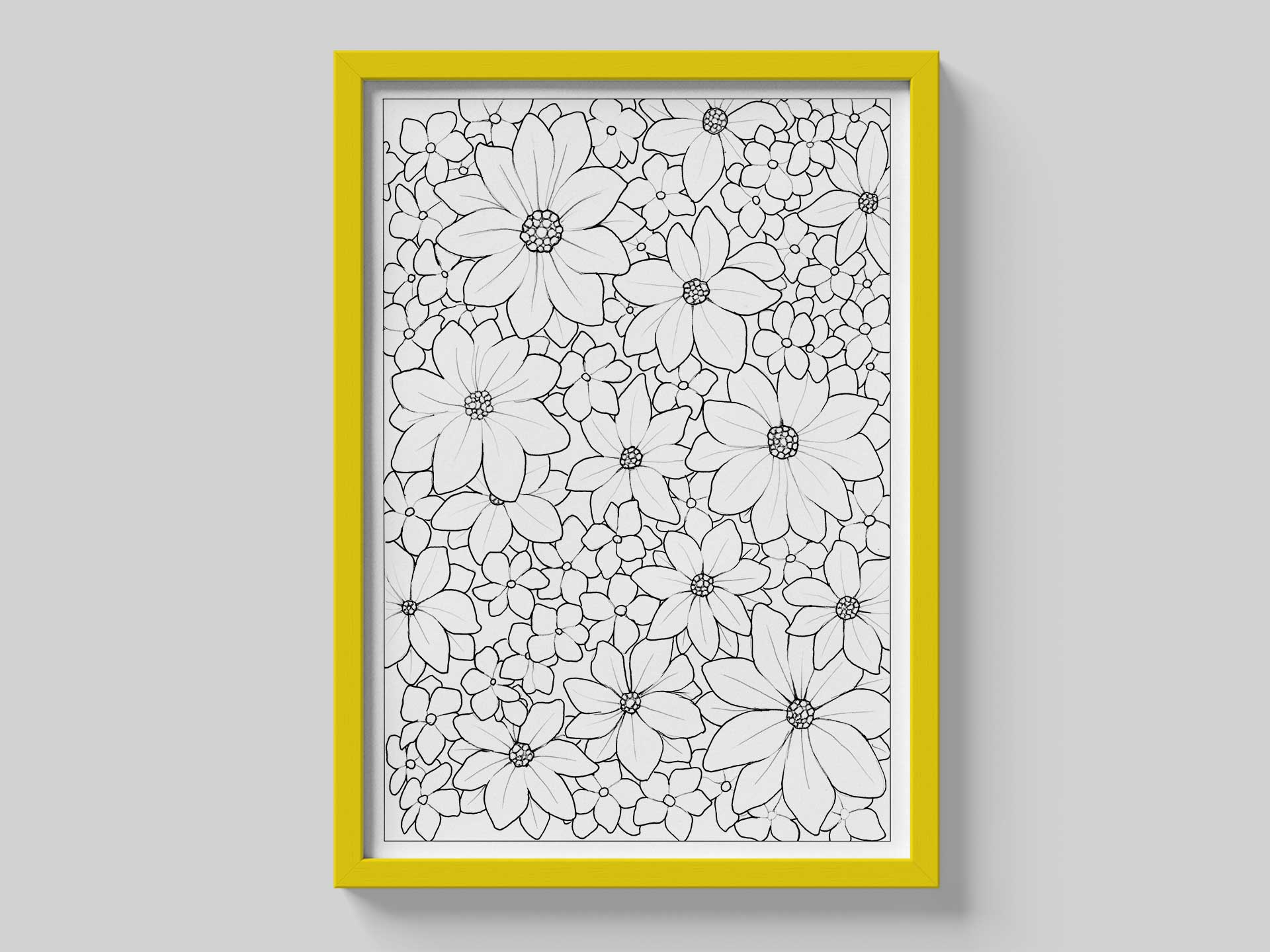 A Symphony of Flowers A2 Prints