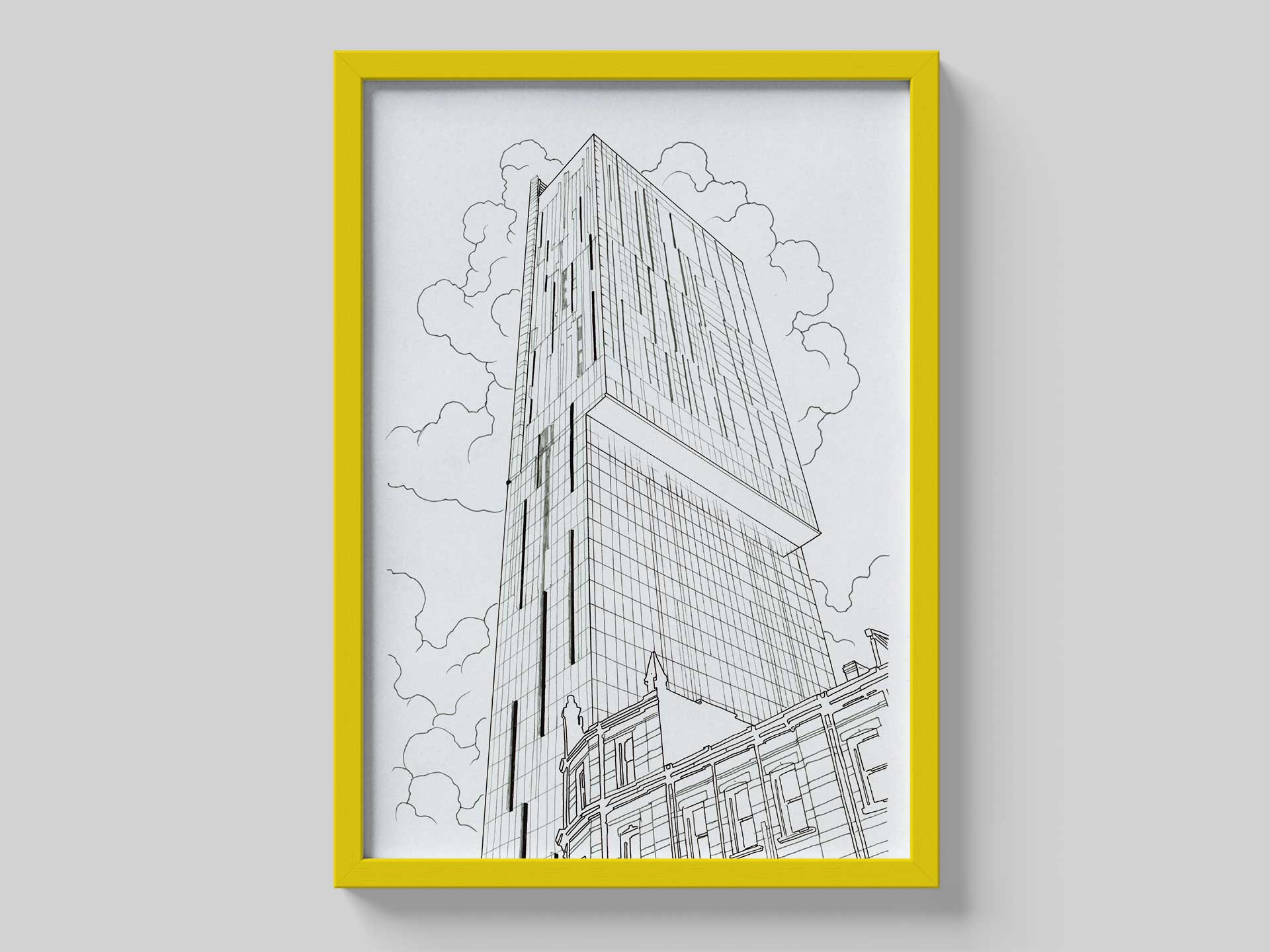 Manchester A2 Prints