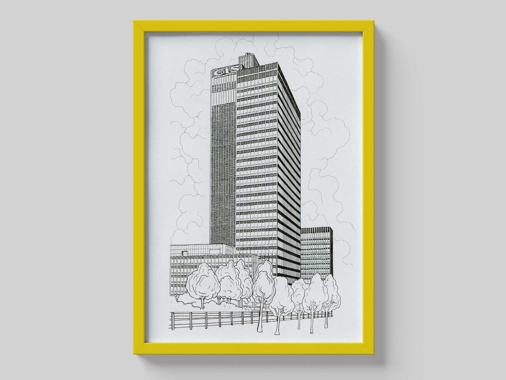 Manchester A2 Prints