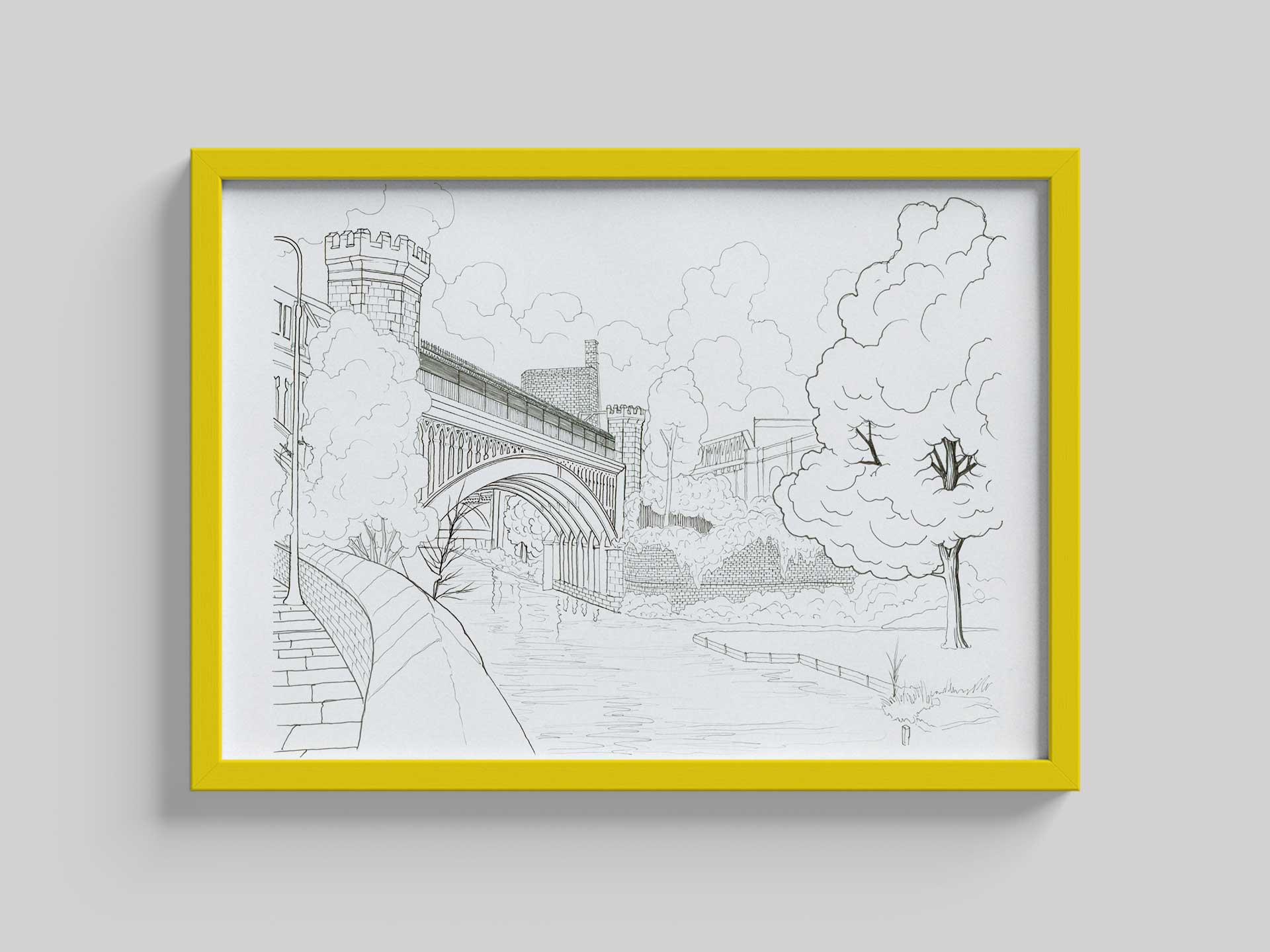 Manchester A2 Prints
