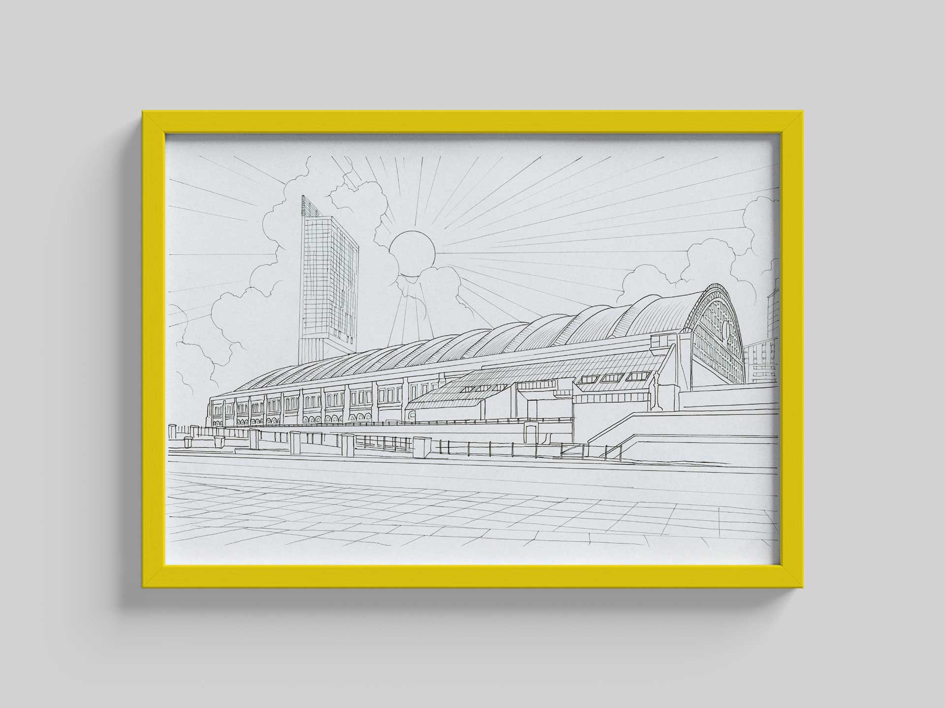 Manchester A2 Prints