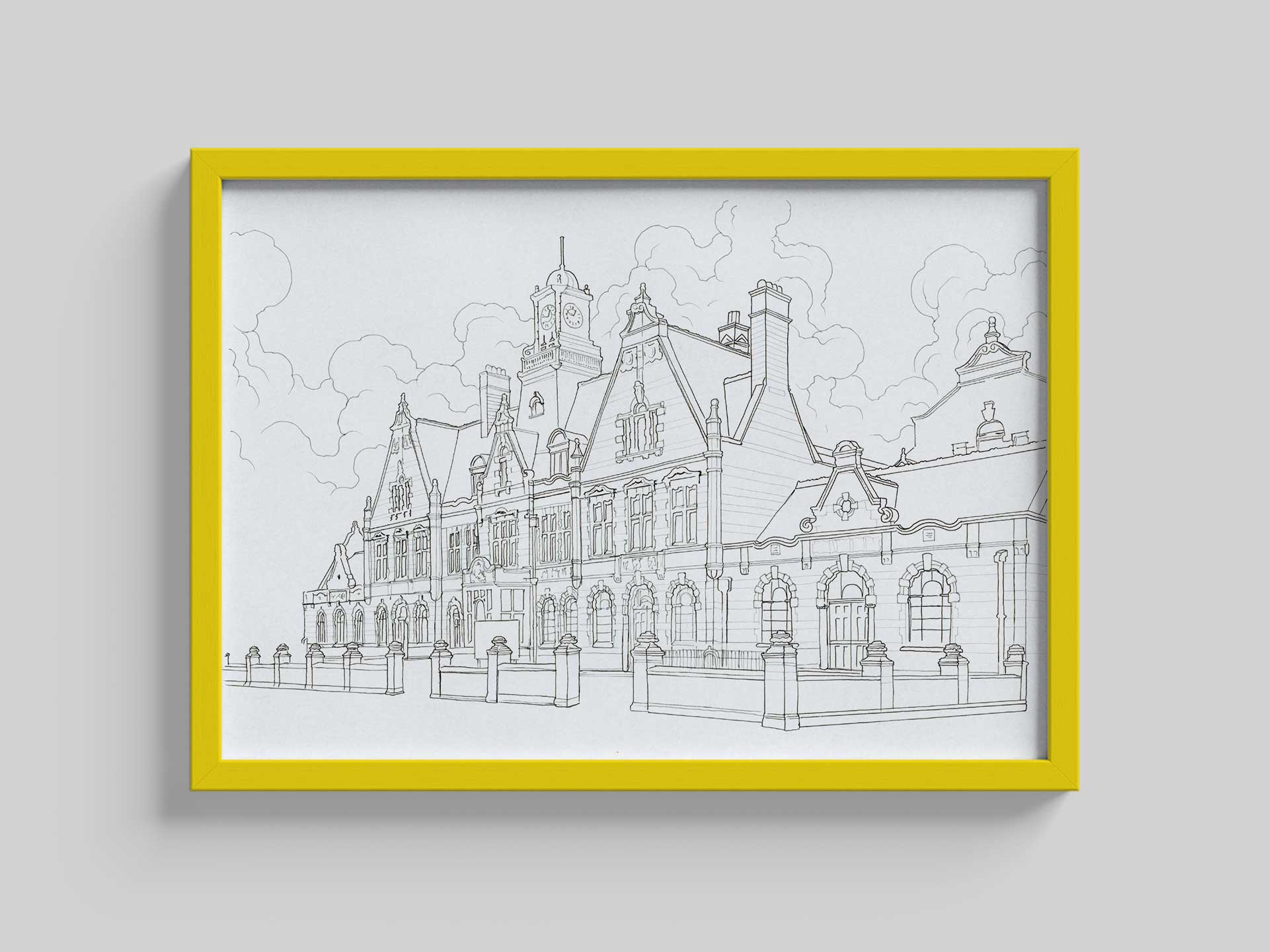 Manchester A2 Prints